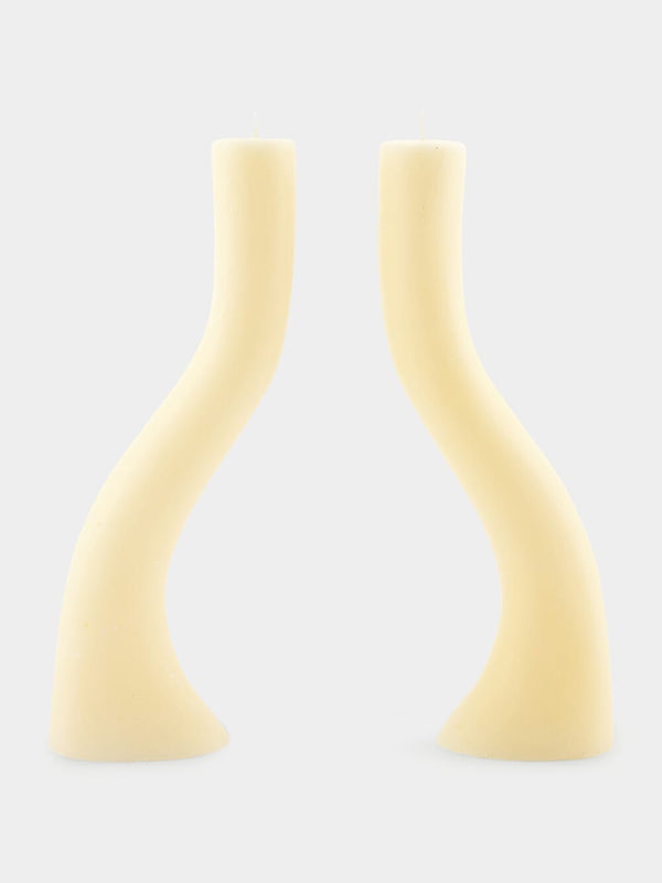 Sinuosa Signature Candles by Sybilla - Set of 2