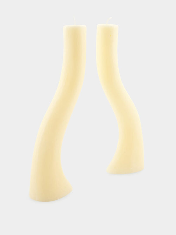Sinuosa Signature Candles by Sybilla - Set of 2