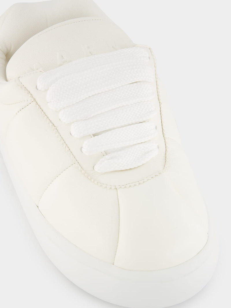 White Leather Bigfoot 2.0 Sneaker
