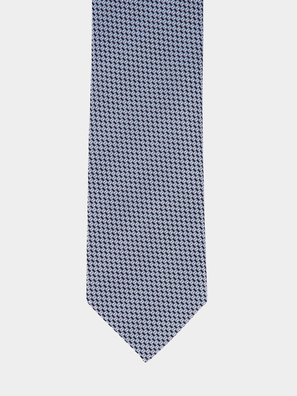 Classic Blue Checkered Tie