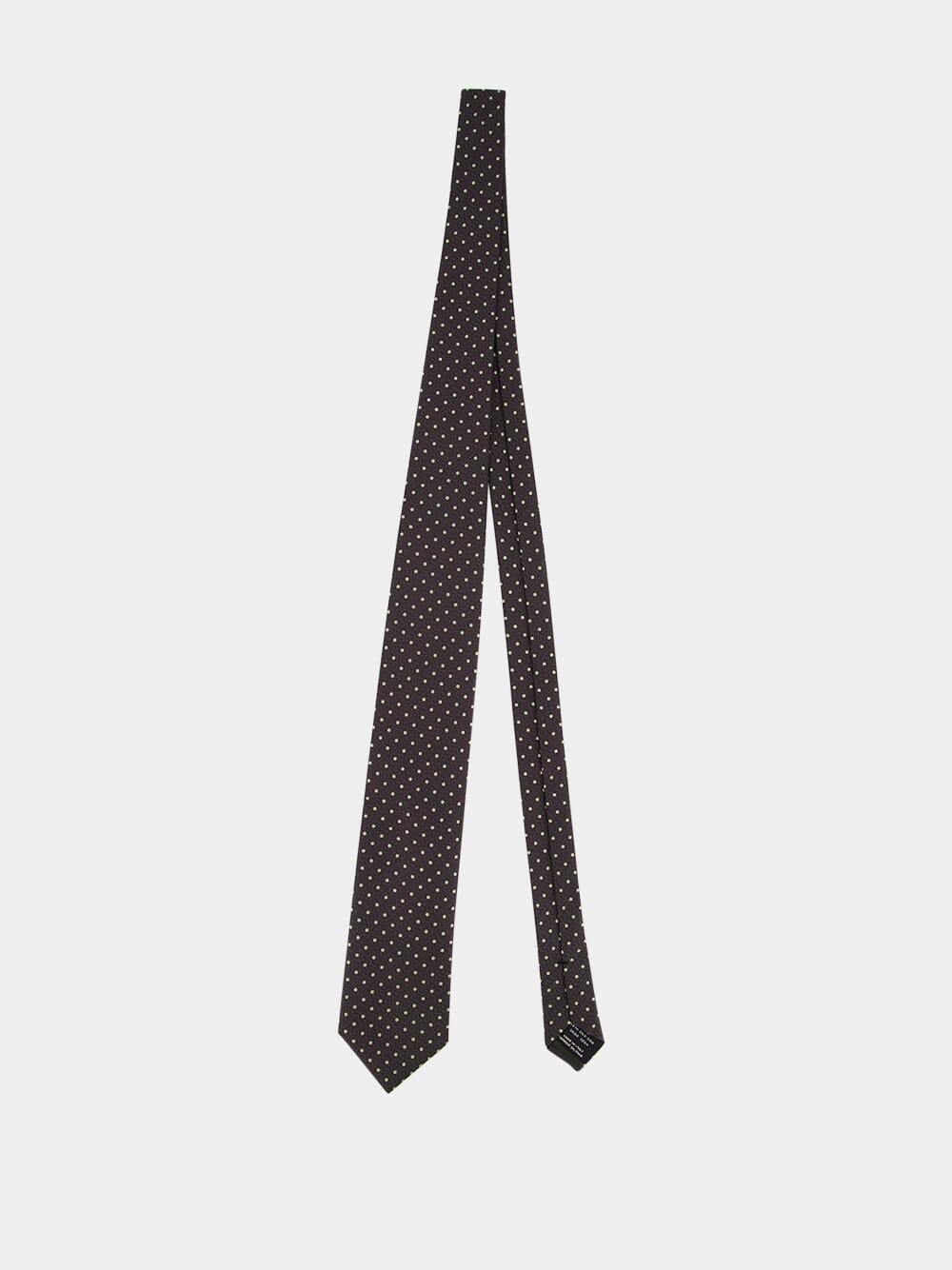 Geometric Pattern Silk Tie