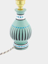 Stripey vase lamp