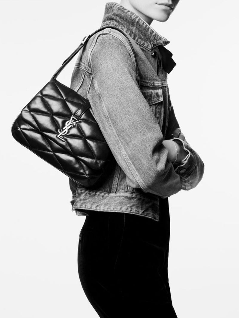 Saint Laurent Le 57 quilted hobo Shoulder Bag on Fashion Clinic