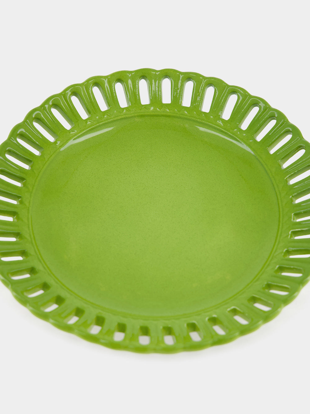 Estoril Handpainted Ceramic Dessert Plate