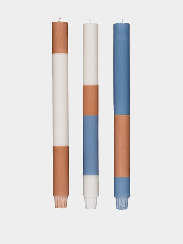 Layered Candles Set of 3