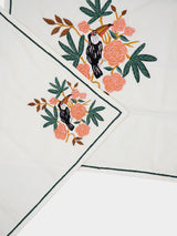 Embroidered Placemat and Napkin Set