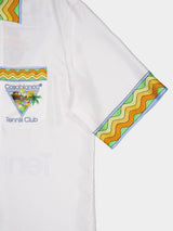 Afro Cubism Tennis Silk Shirt