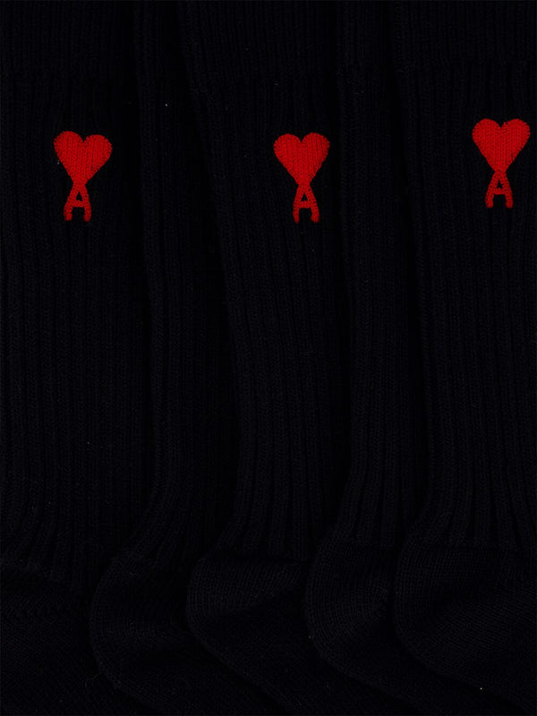 Pack of 3 Organic Cotton Logo Socks