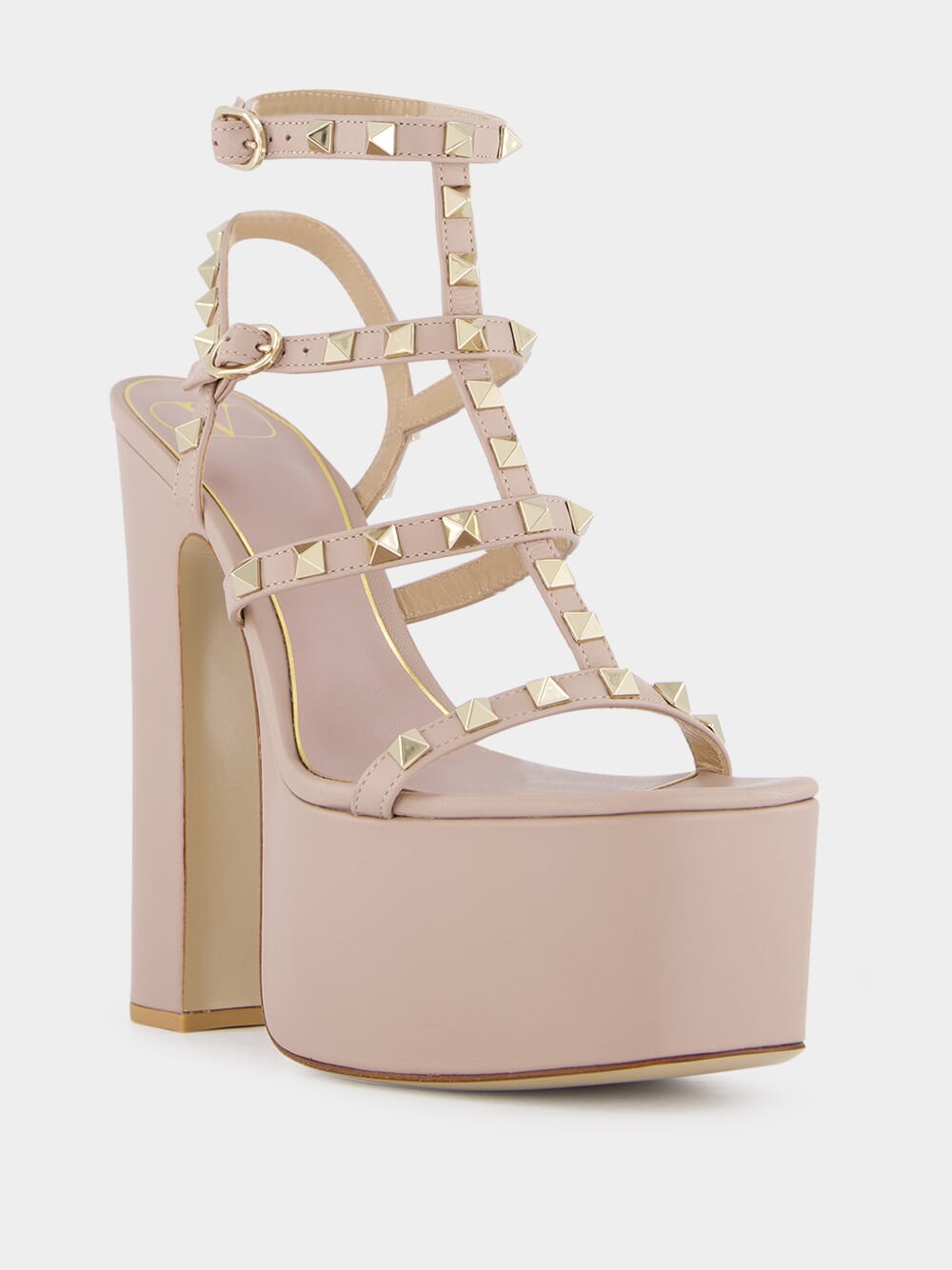 Valentino rockstud platform sandals hotsell