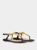 Leather Zenith Thong Sandals