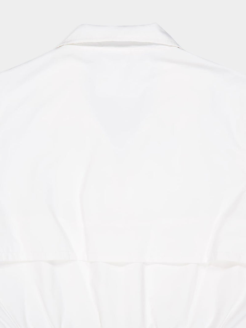 Logo Patch White Jacket