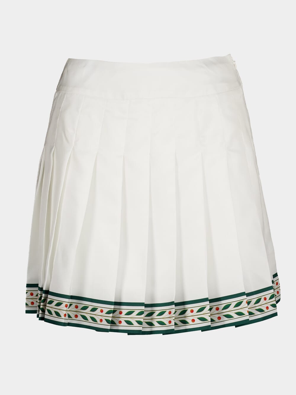 Laurel Silk Tennis Mini Skirt