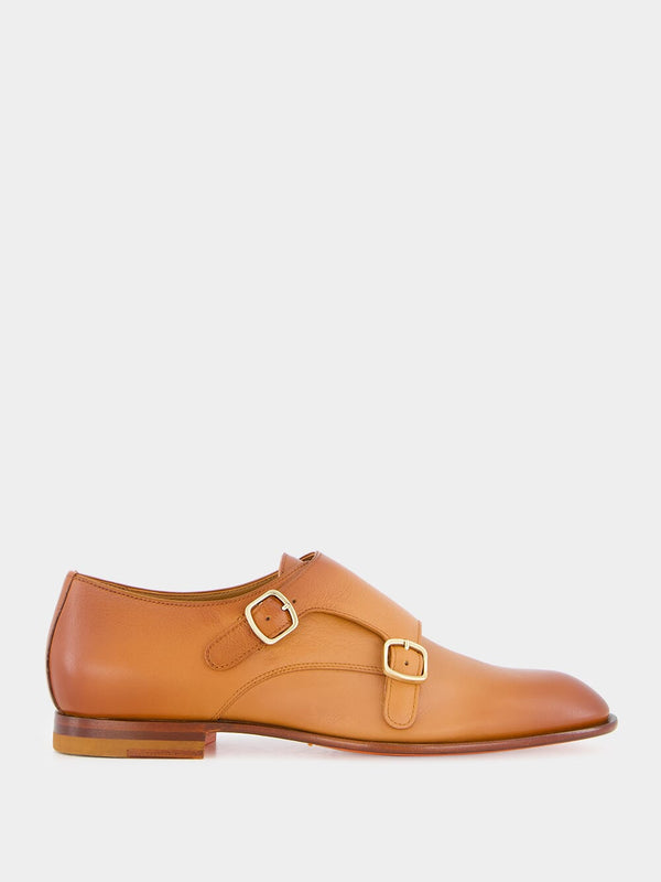 Ombré Calf Leather Monk Shoes