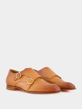 Ombré Calf Leather Monk Shoes