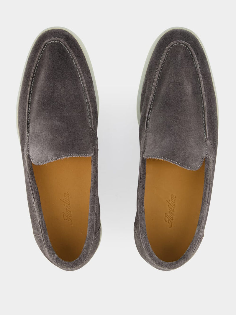 Grey Yacht Loafers