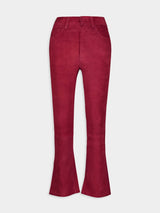 Zircon 2 Flared Suede Pants