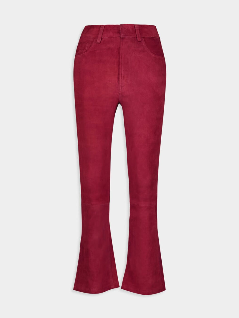 Zircon 2 Flared Suede Pants
