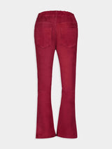 Zircon 2 Flared Suede Pants