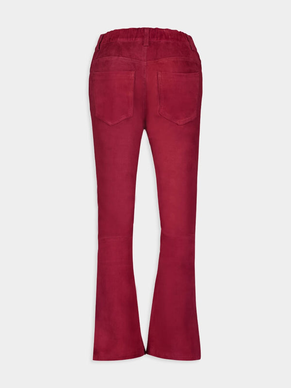 Zircon 2 Flared Suede Pants