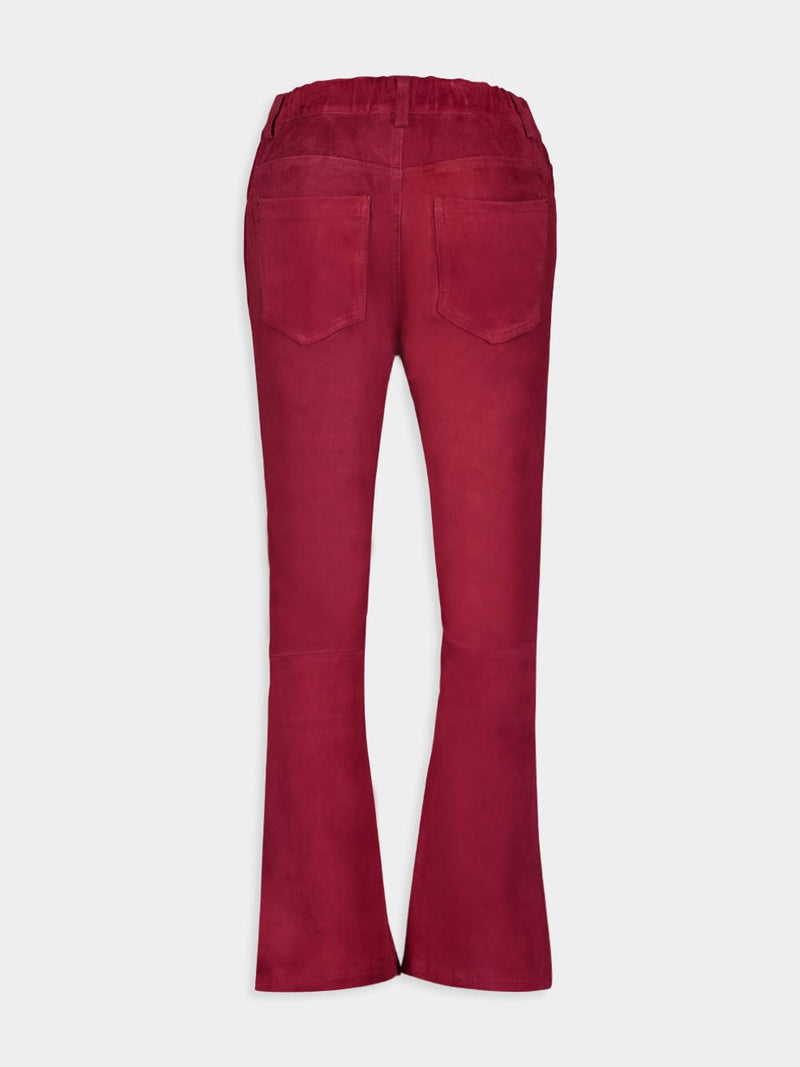 Zircon 2 Flared Suede Pants
