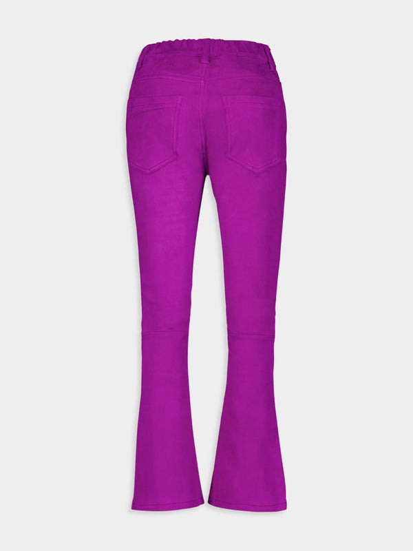 Zircon 2 Flared Suede Pants