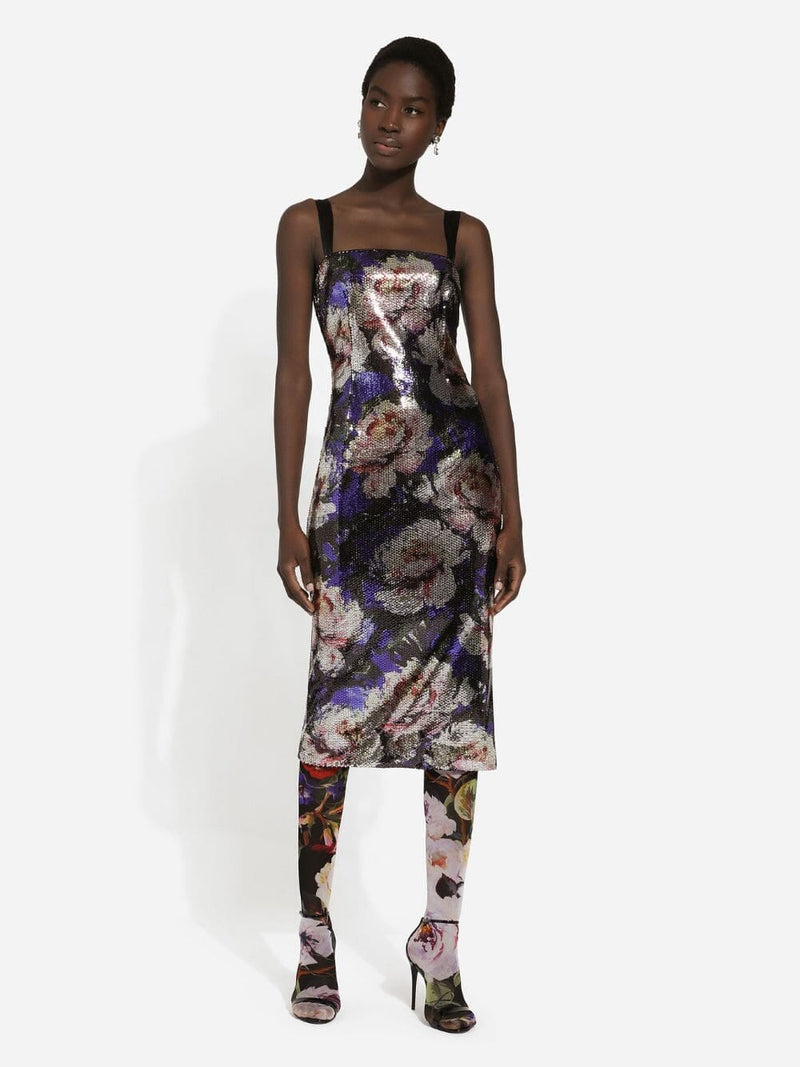 Dolce peony dress sale