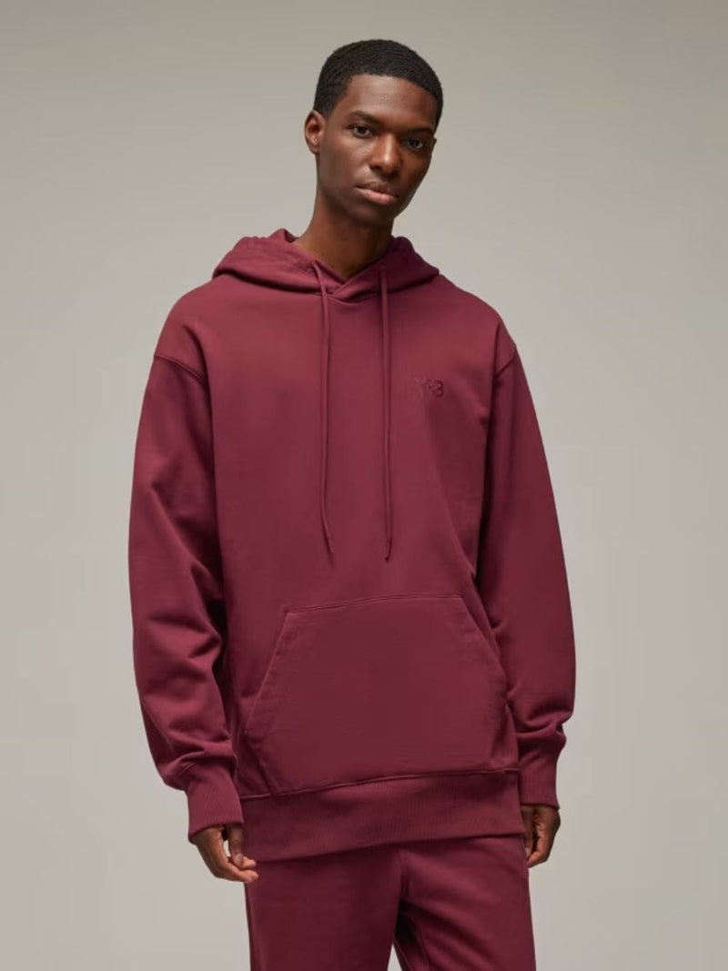 Burgundy French Terry Hoodie
