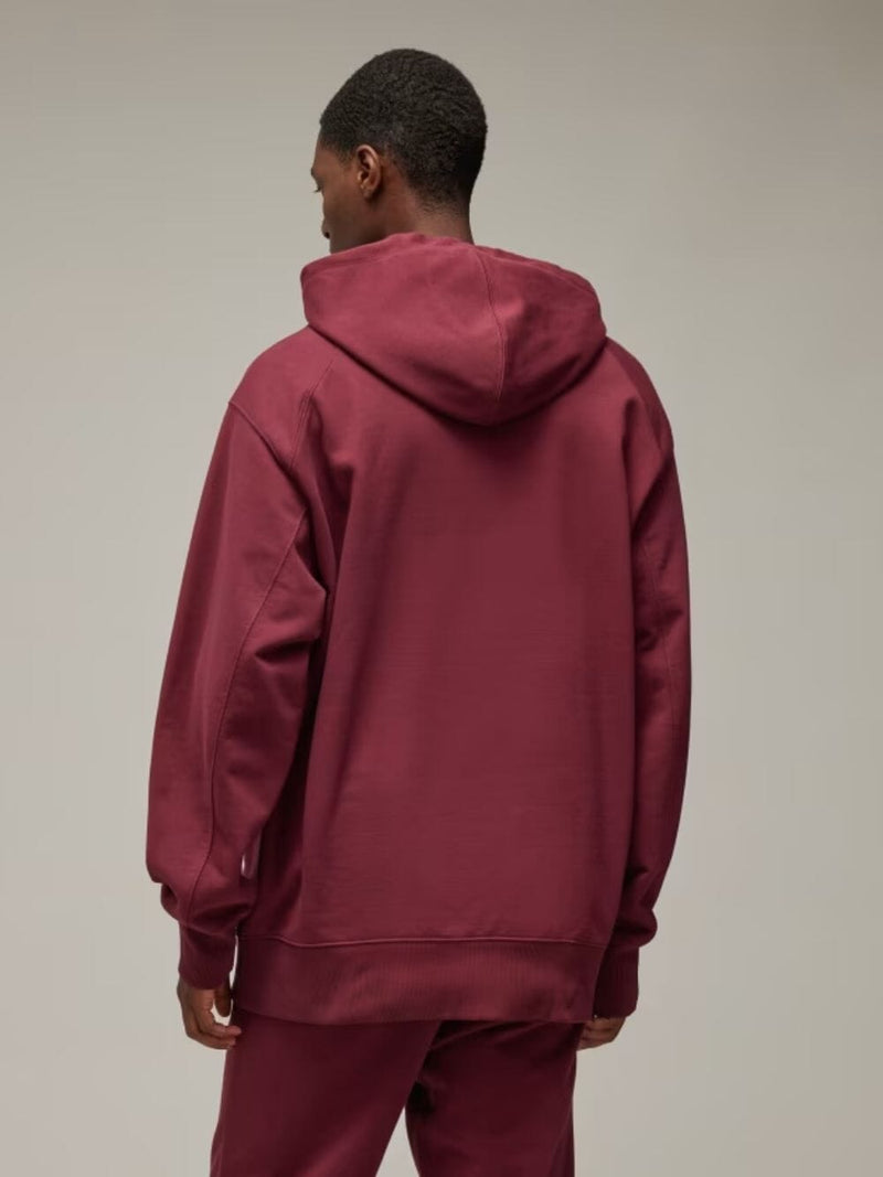 Burgundy French Terry Hoodie