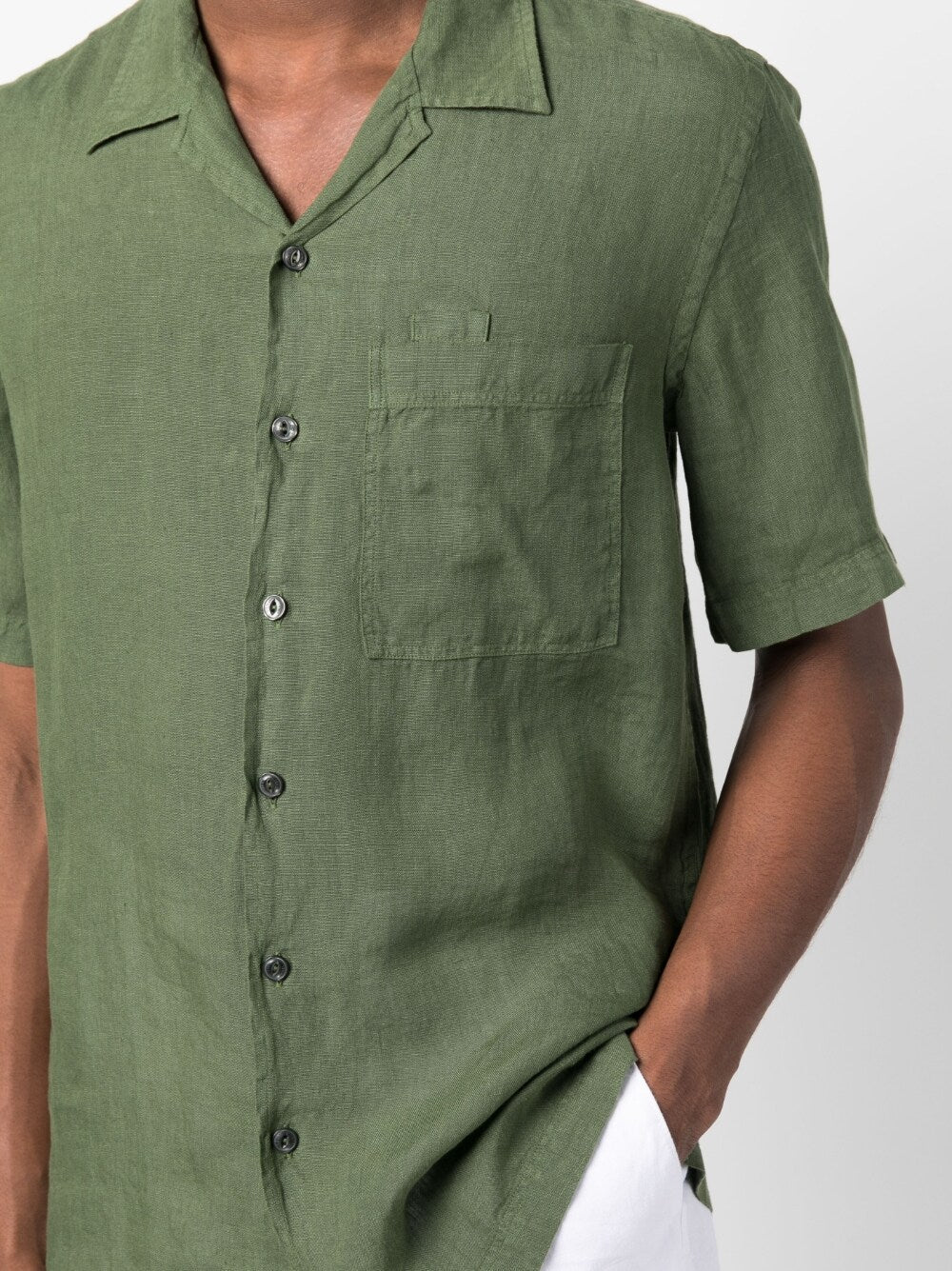 120% LinoShort sleeve shirt at Fashion Clinic
