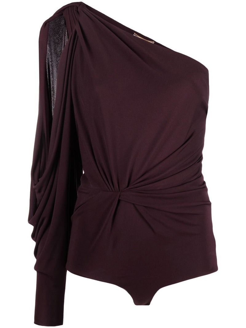 One shoulder bodysuit