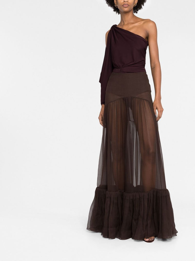 One shoulder bodysuit