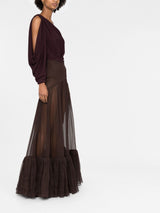 One shoulder bodysuit