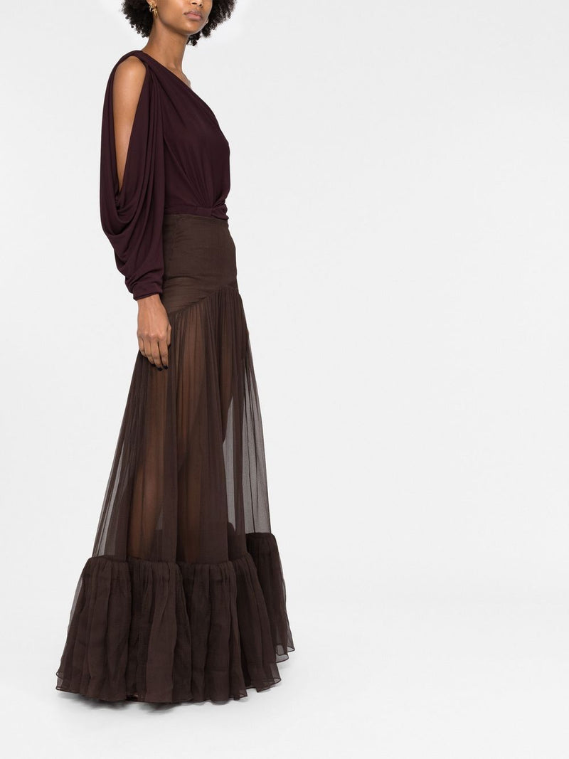 One shoulder bodysuit