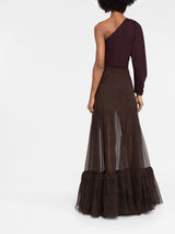 One shoulder bodysuit