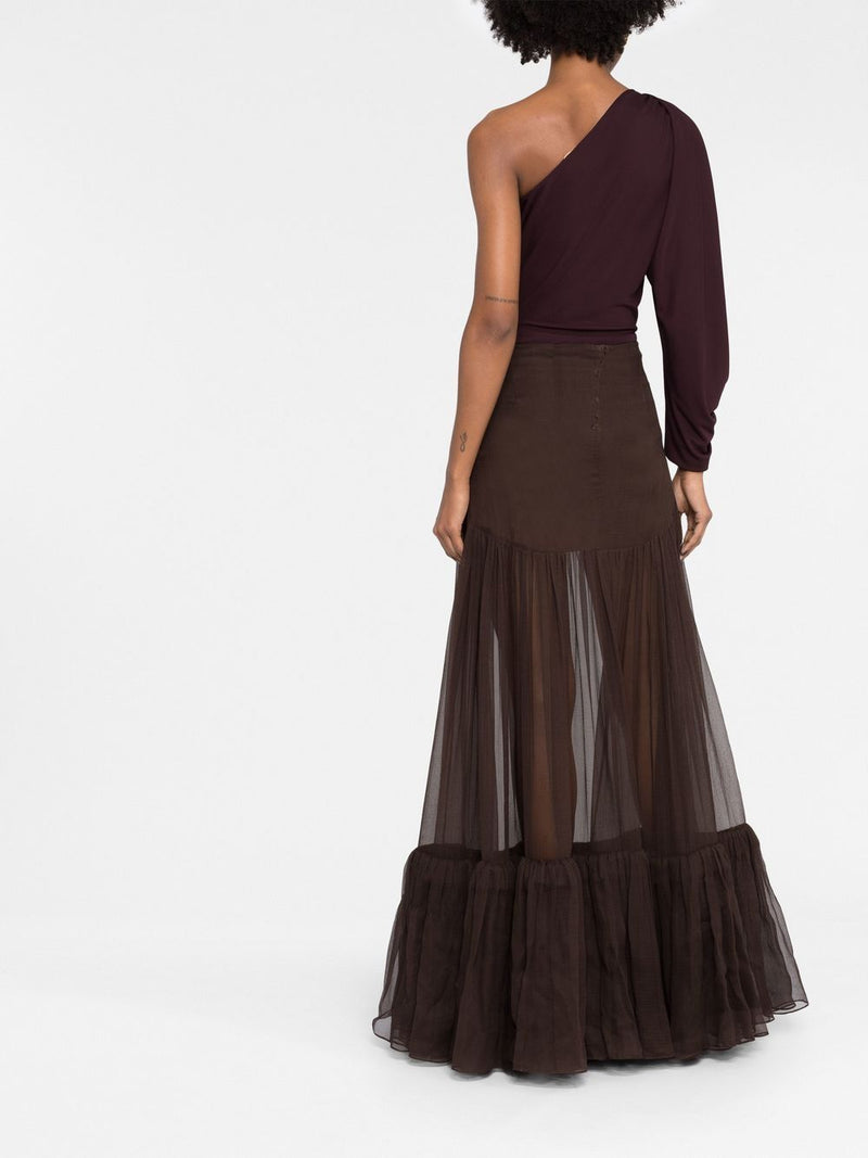 One shoulder bodysuit