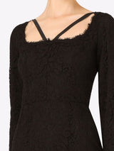 Lace mini dress