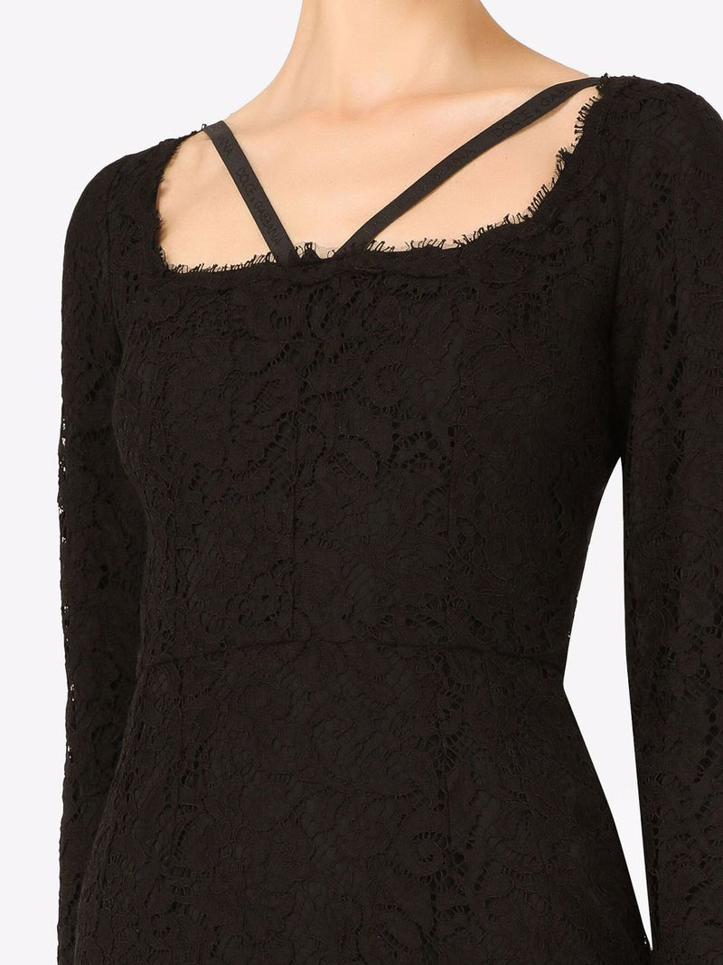 Lace mini dress