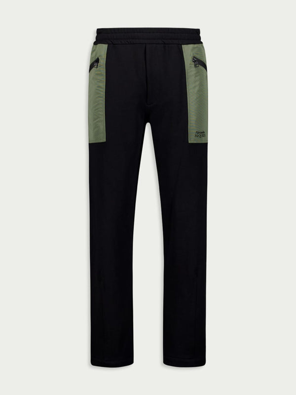 Alexander McQueenContrast-Pocket Cotton Track Pants at Fashion Clinic