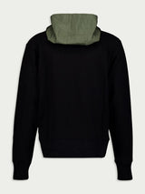 Alexander McQueenContrasting-Hood Half-Zip Sweatshirt at Fashion Clinic