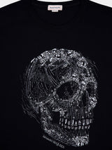 Alexander McQueenCrystal Skull Cotton T-shirt at Fashion Clinic