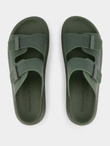 Alexander McQueenDouble-Strap Hybrid Flatform Sandals at Fashion Clinic