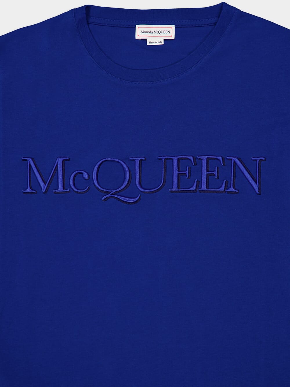 Alexander McQueenEmbroidered-Logo T-Shirt at Fashion Clinic