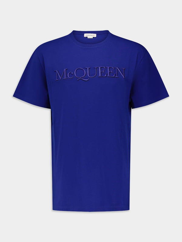 Alexander McQueenEmbroidered-Logo T-Shirt at Fashion Clinic