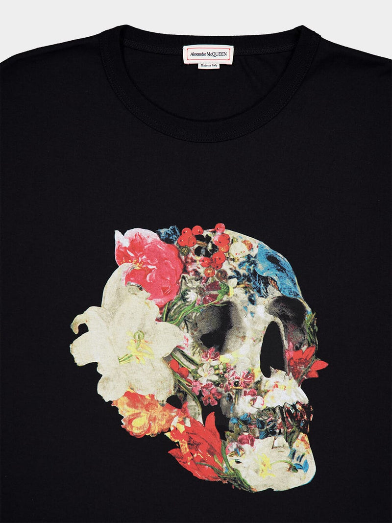 Alexander McQueenFloral Skull Tee at Fashion Clinic