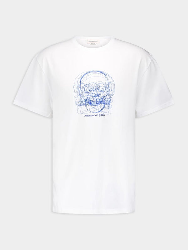 Alexander McQueenGrafitti Skull T-Shirt at Fashion Clinic