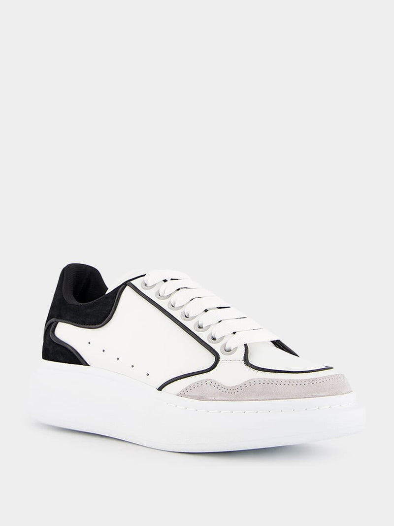Alexander McQueenLarry Panelled Leather Sneakers at Fashion Clinic