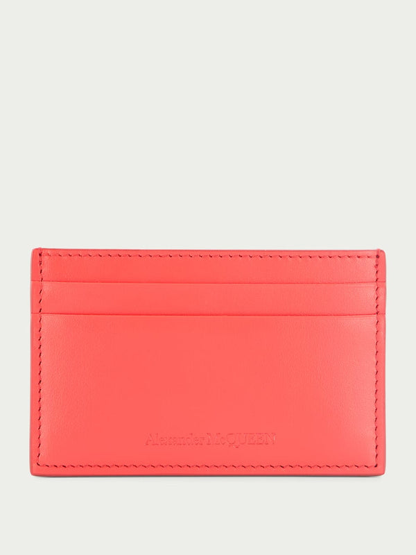 Alexander McQueenLeather Cardholder at Fashion Clinic