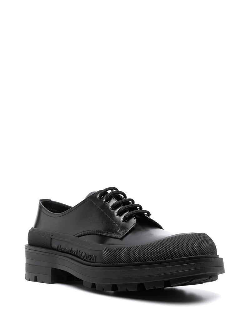 Alexander McQueenLeather Derby Shoes at Fashion Clinic