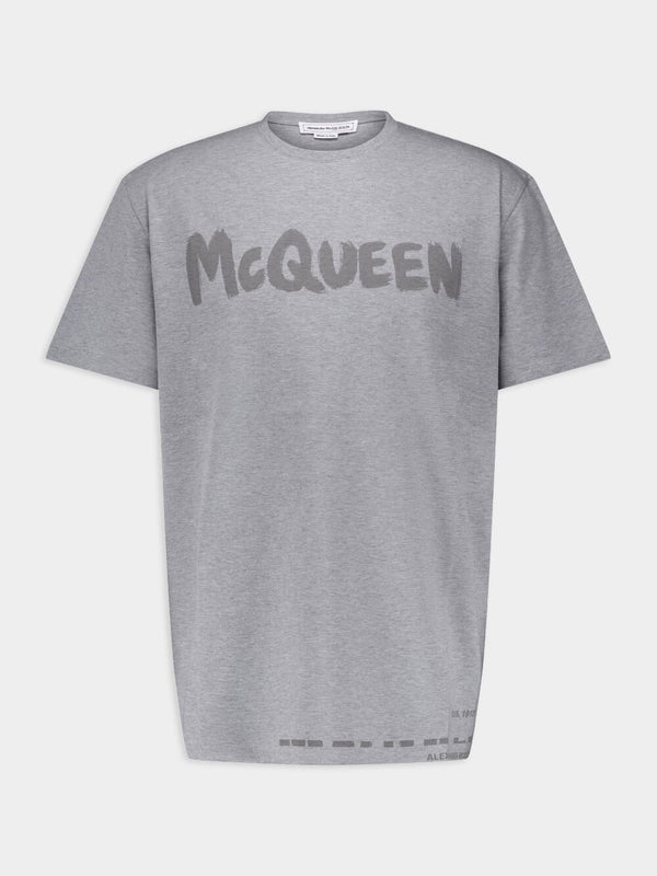 Alexander McQueenLogo-Print T-Shirt at Fashion Clinic