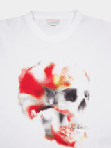Alexander McQueenObscured Skull Print Tee at Fashion Clinic